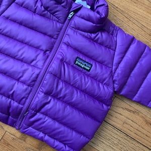 Patagonia baby Girl quilted goose down jacket